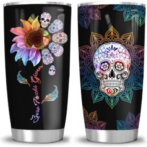 Mandala Sugar Skull Zero Given All Over Print Tumbler